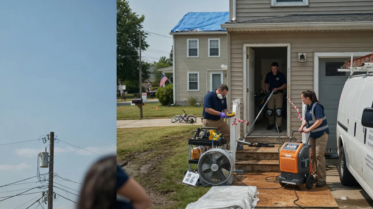 Water Damage Repair in Pearl, IL near me